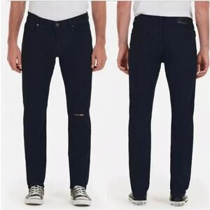 Modern American Mens Lexington Jeans 30x33 Black Jett Slim Straight NWT